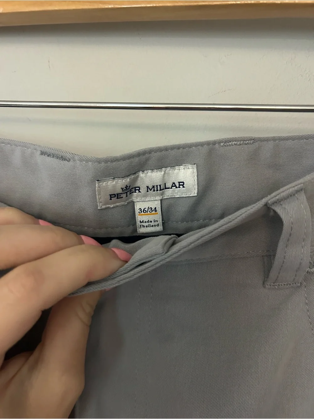 Peter Millar Crown Sport eb66 Performance Five-Pocket Pants Gale Gray